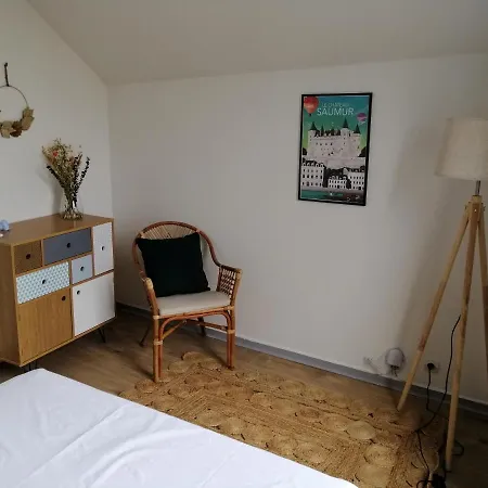 Bel Appt 3 Pieces, A L'Etage, Jardin Privatif, Au Calme, 10 Mn Saumur Et Cnpe Varennes-sur-Loire Exterior photo